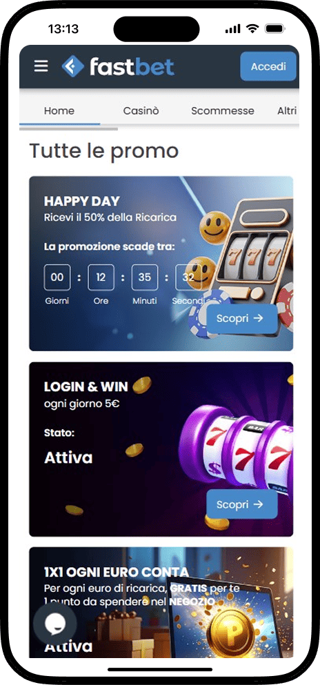 Promozione Fastbet Casino